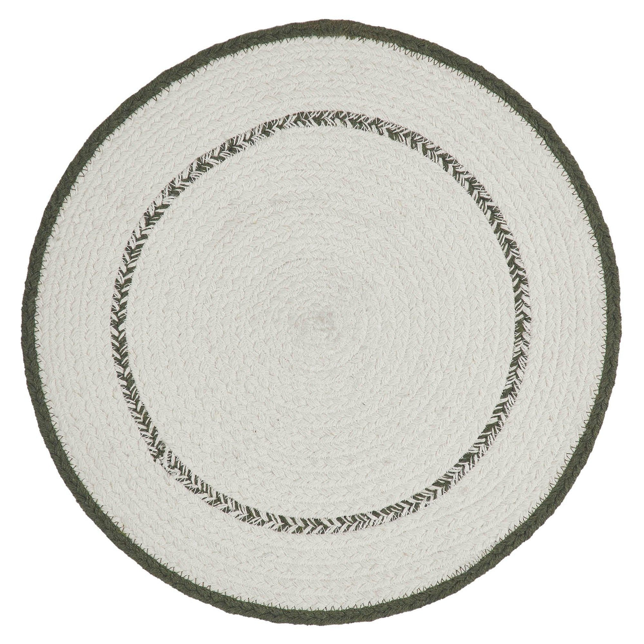 Pumpkin Bounty Stencil Placemat 14 inch Diameter - The Fox Decor