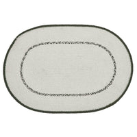 Pumpkin Bounty Oval Placemat Stencil 13x19 - The Fox Decor