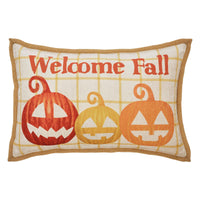 Country Halloween Welcome Fall Pillow 14x22 - The Fox Decor