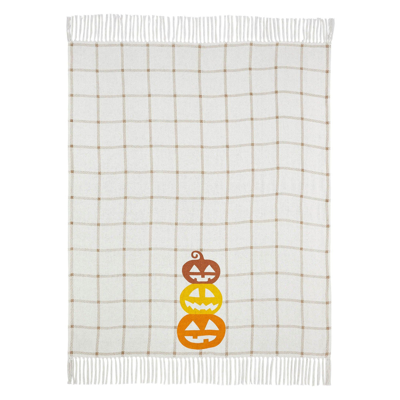 Country Halloween Woven Throw 50x60 - The Fox Decor