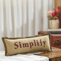 Raven Harvest Simplify Pillow 5x15 - The Fox Decor