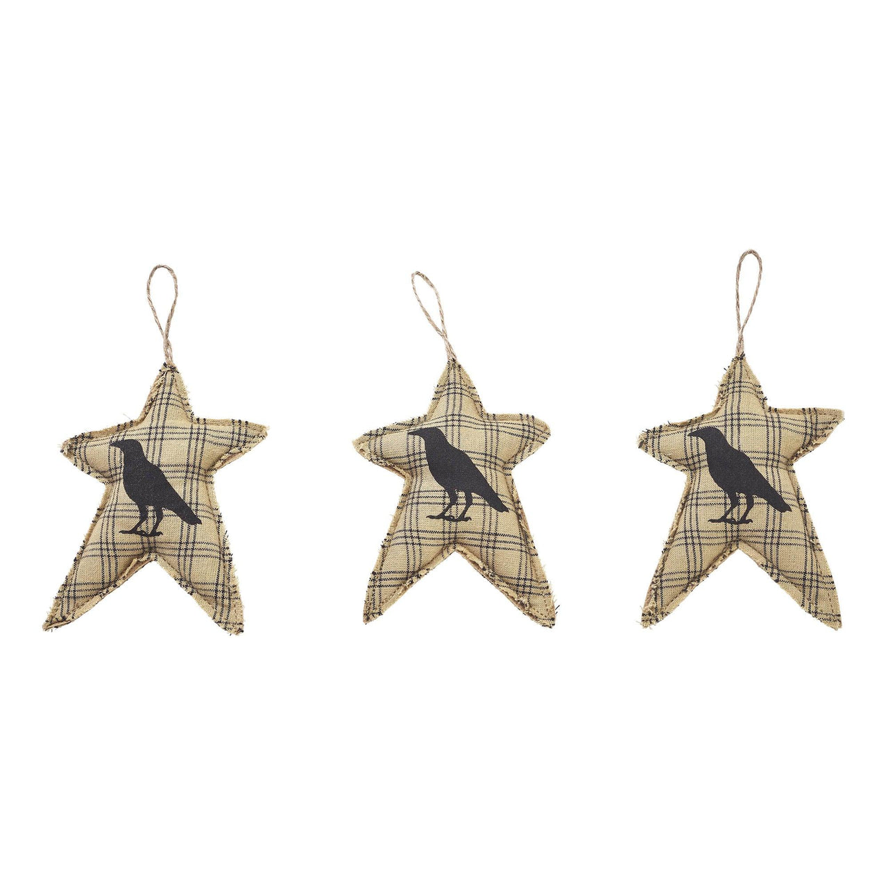 Raven Harvest Primitive Star Bowl Filler Set of 3 4x3 - The Fox Decor