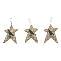 Raven Harvest Primitive Star Bowl Filler Set of 3 4x3 - The Fox Decor