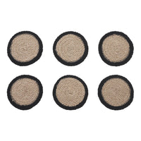 Raven Harvest Stencil Coaster Set of 6 - The Fox Decor