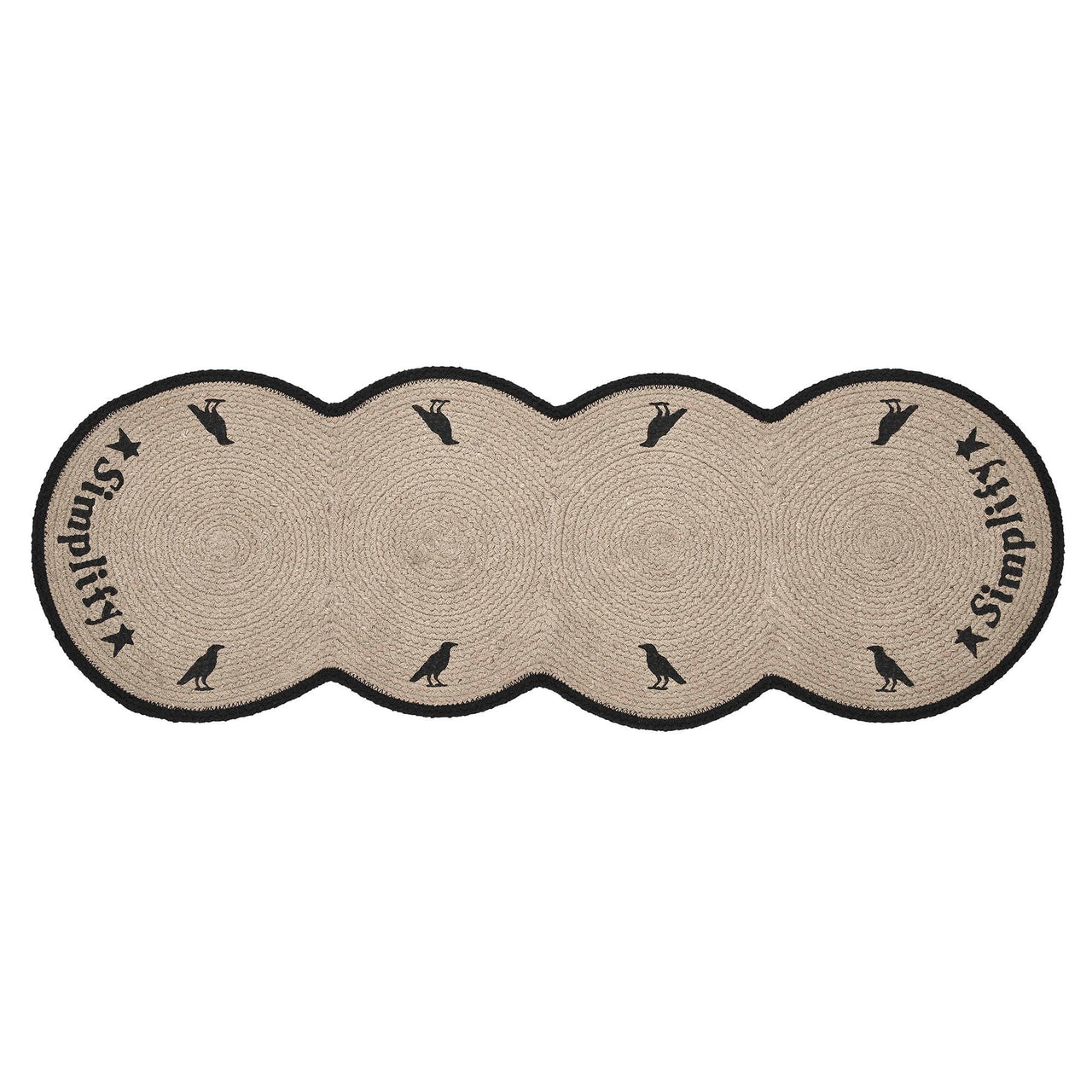 Raven Harvest Simplify Stencil Runner 12x36 - The Fox Decor