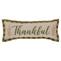 Harvest Blessings Thankful Pillow 5x15 - The Fox Decor