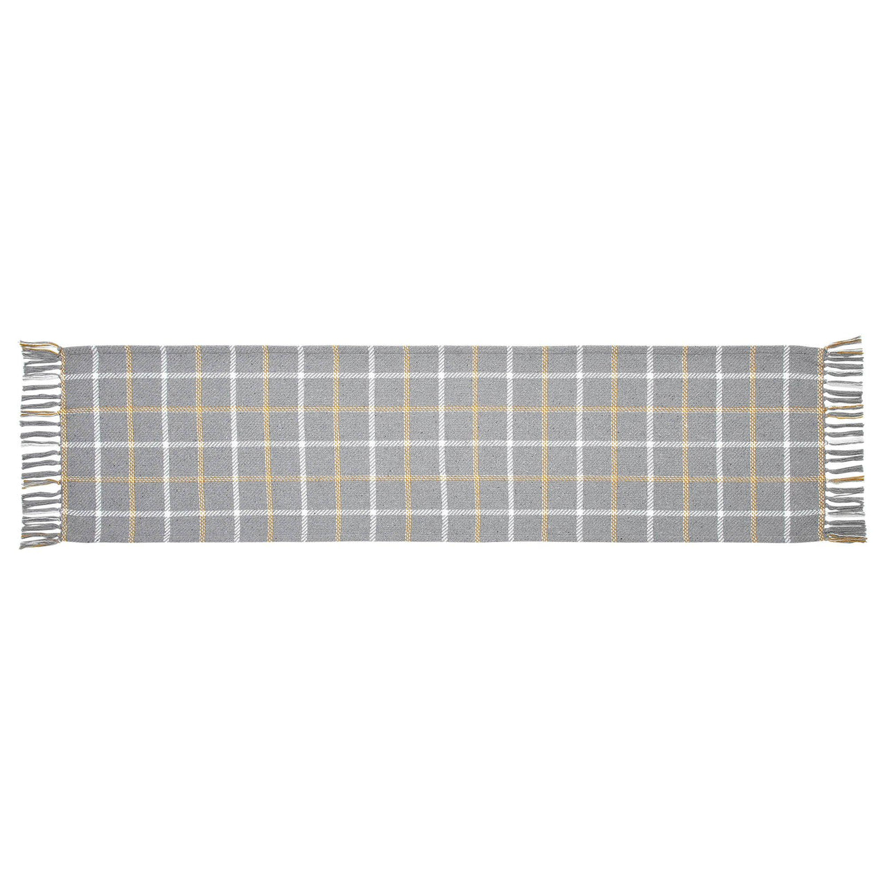 Harvest Blessings Woven Plaid Runner 12x48 - The Fox Decor