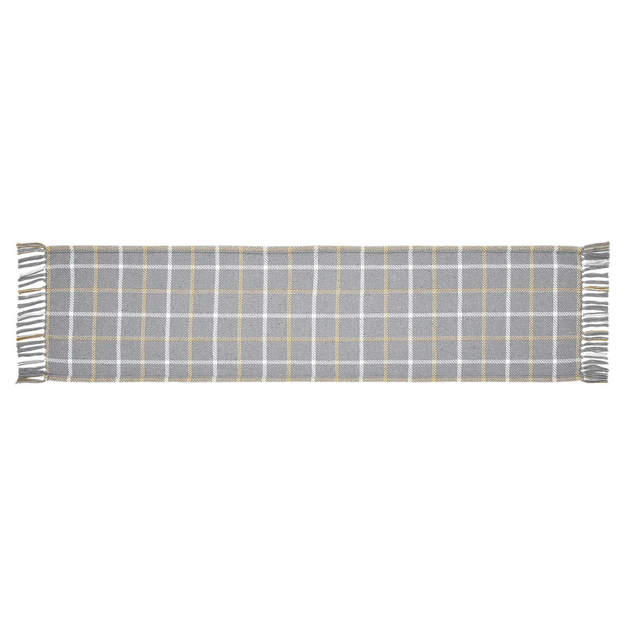 Harvest Blessings Woven Plaid Runner 12x48 - The Fox Decor