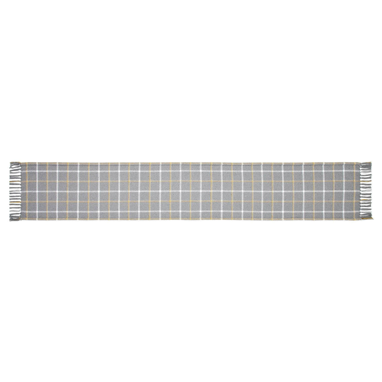 Harvest Blessings Woven Plaid Runner 12x72 - The Fox Decor