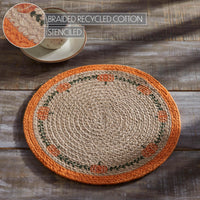 Thumbnail for Harvest Blessings Natural Stencil Pumpkin Trivet 12 - The Fox Decor