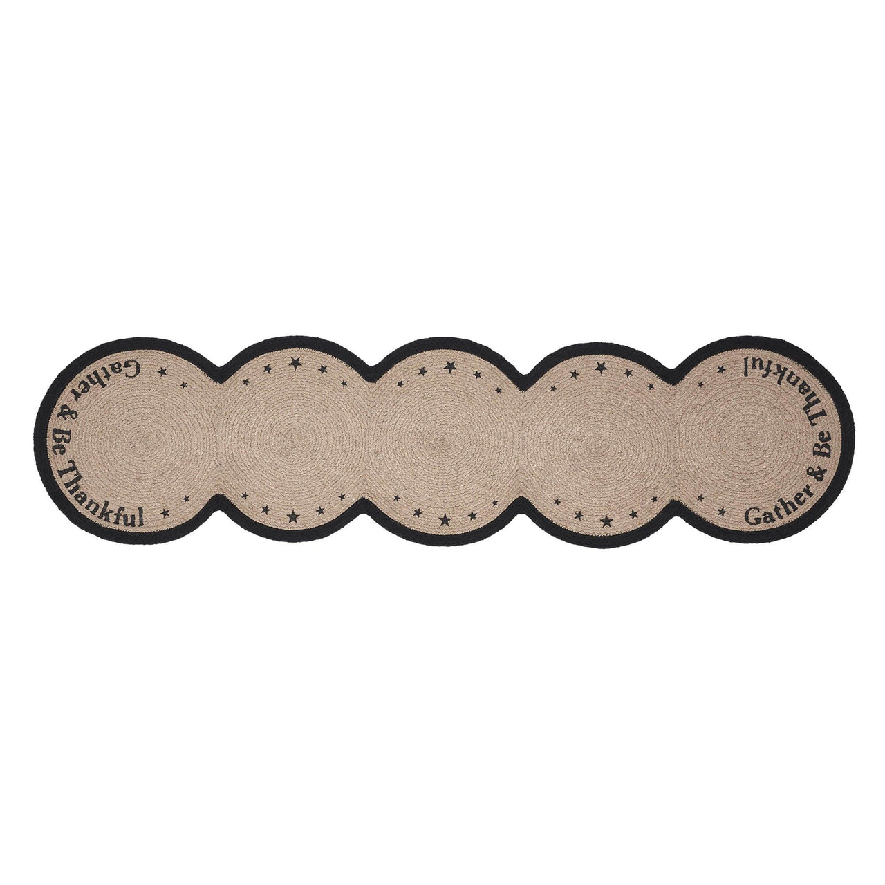 Harvest Blessings Stencil Gather & Be Thankful Runner 12x48 - The Fox Decor