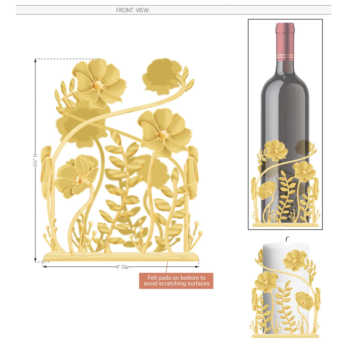 Bloomington Wine Caddy - Set of 2 Park Designs