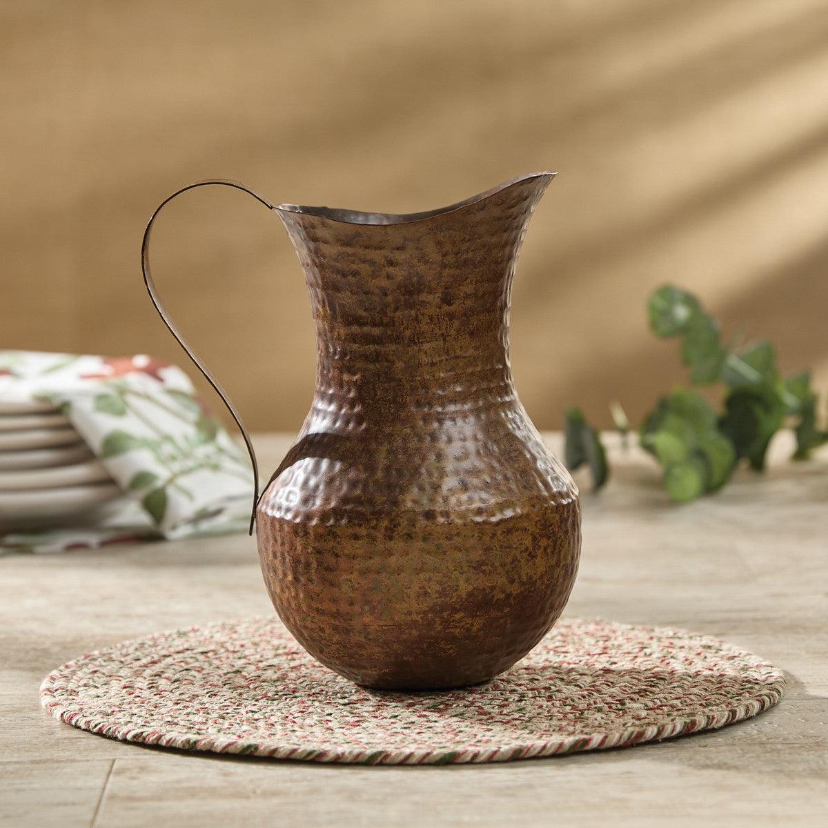 Distressed Copper Pitcher Set of 2 - Park Designs - The Fox Decor
