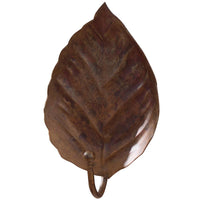 Distressed Copper Leaf Hooks - Set of 2 Park Designs - The Fox Decor