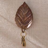 Distressed Copper Leaf Hooks - Set of 2 Park Designs - The Fox Decor