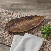 Distressed Copper Leaf Tray - Park Designs - The Fox Decor