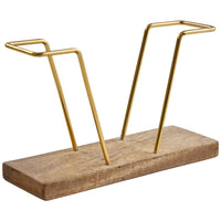 Thumbnail for Wood Gold Bar Napkin Holder - The Fox Decor