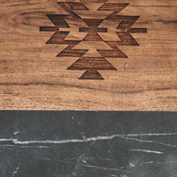 Red Dawn Cutting Board With Spreader - The Fox Decor