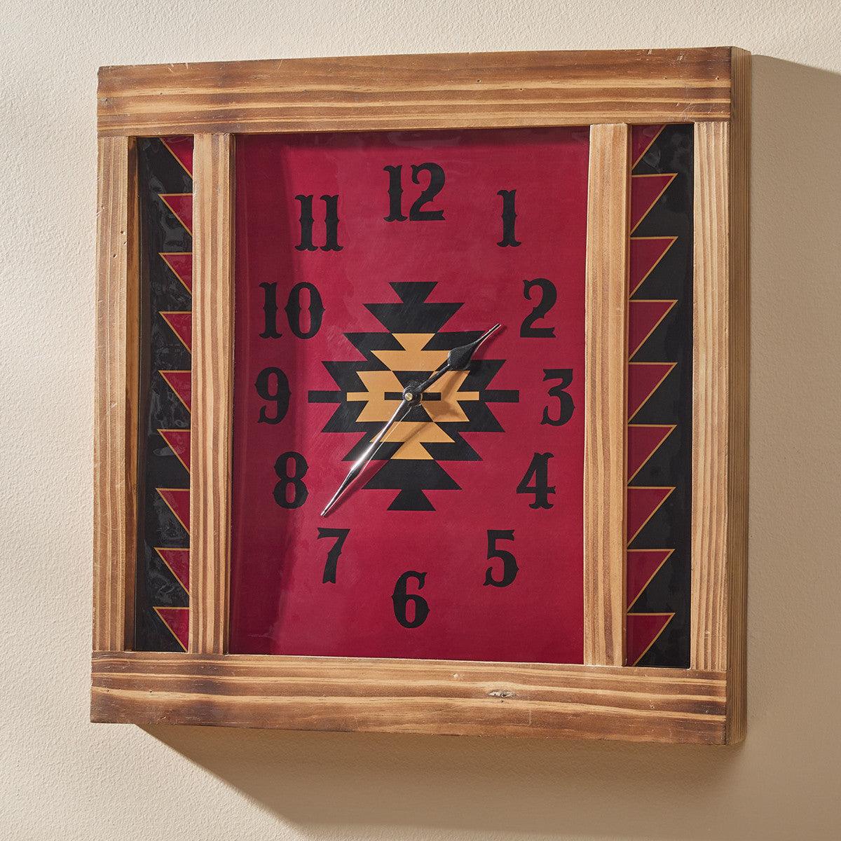 Red Dawn Clock - Park Designs - The Fox Decor