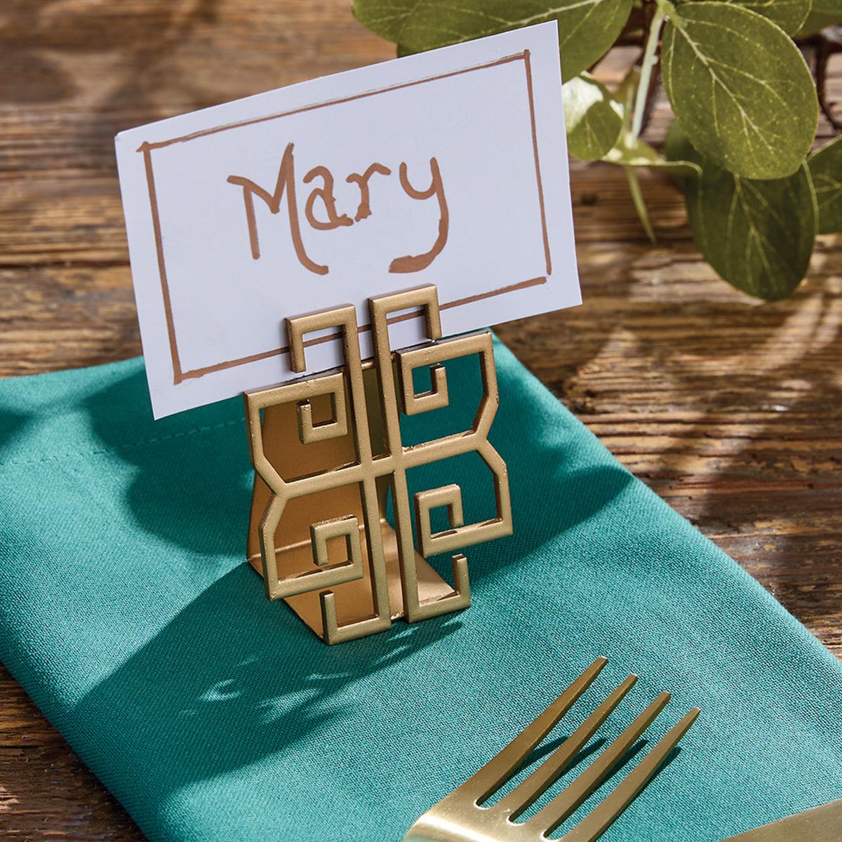 Patricia Heaton Home Signature Place Card Holder - The Fox Decor