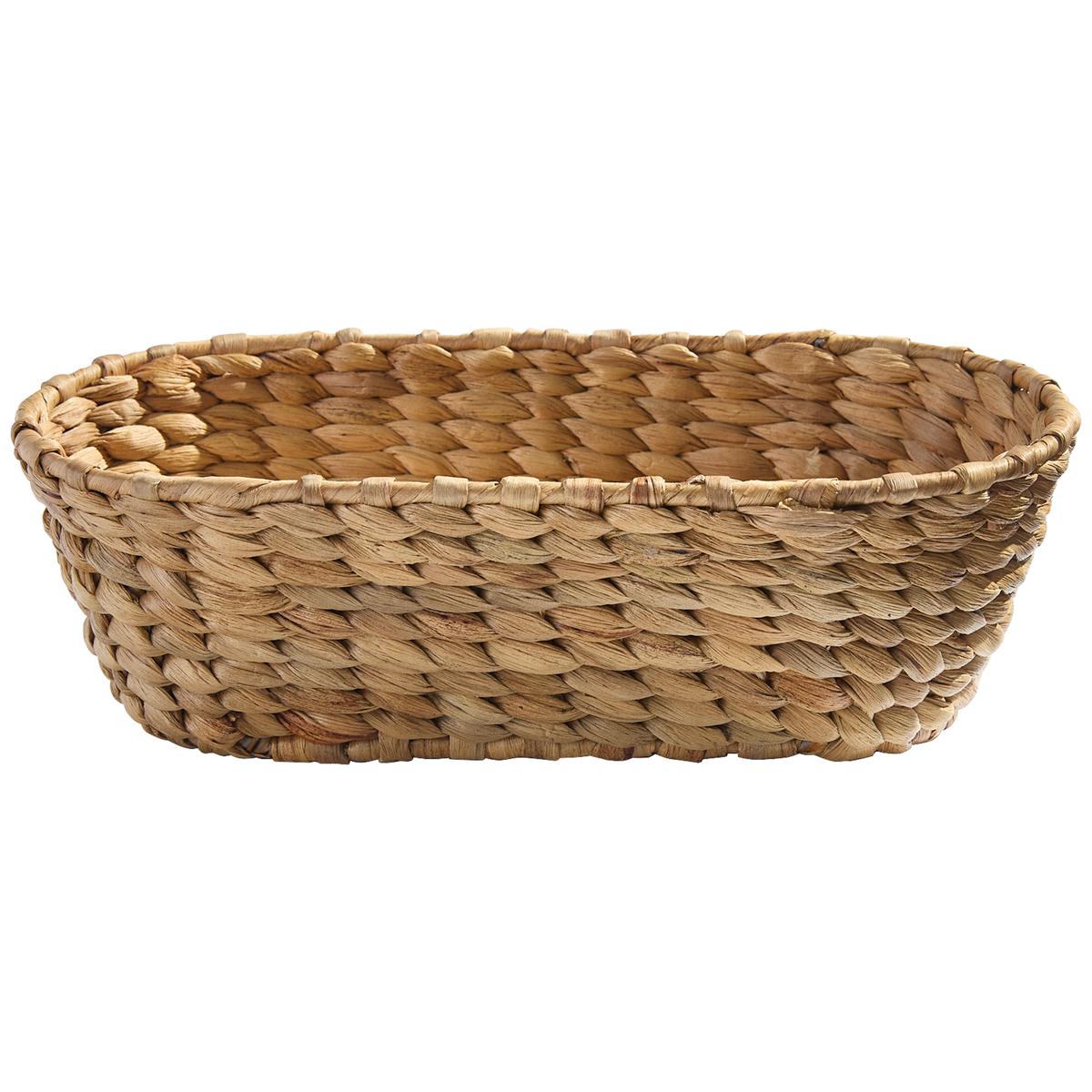 Oval Hyacinth Basket - Small - The Fox Decor