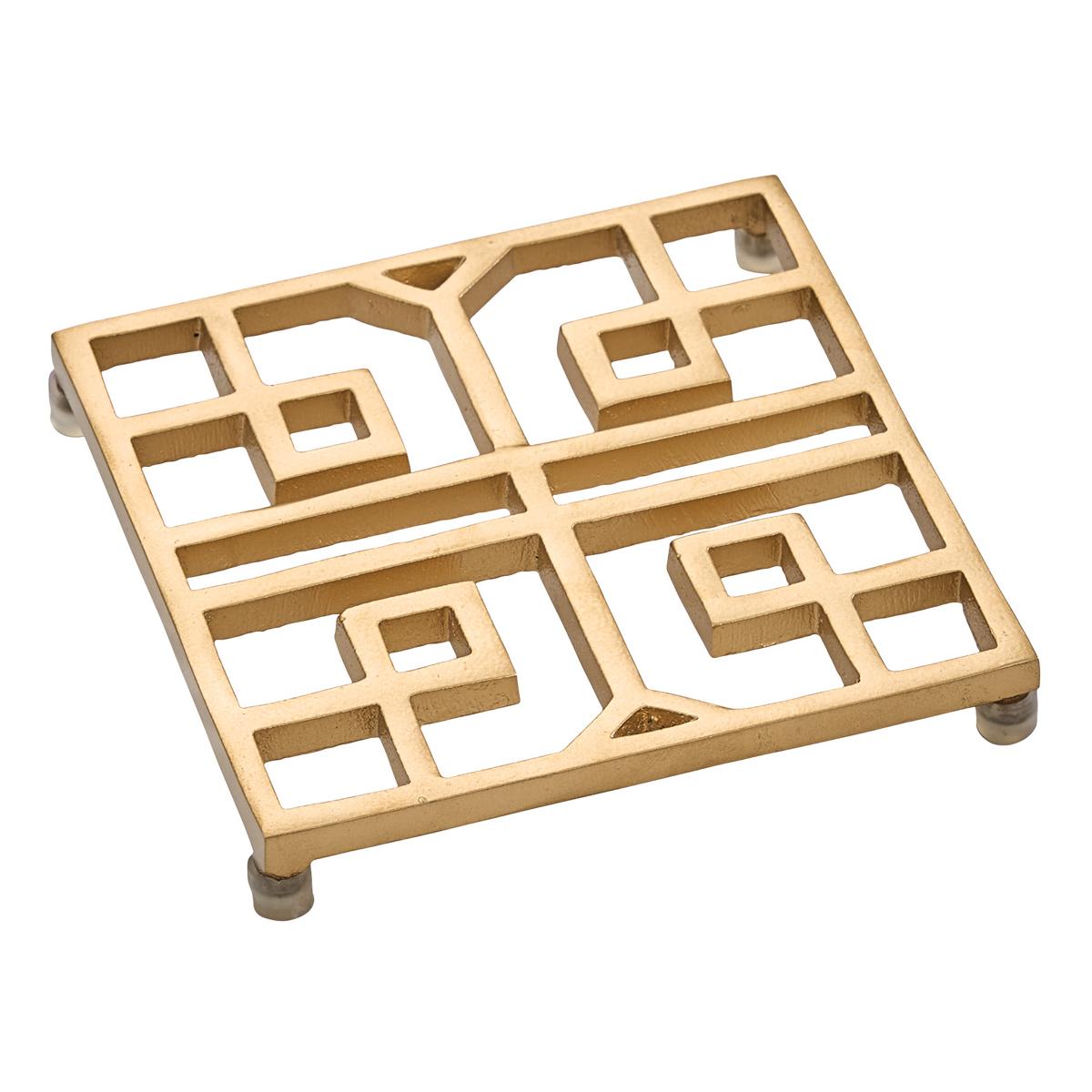 Patricia Heaton Home Signature Gold Trivet - The Fox Decor