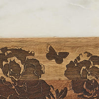 Patricia Heaton Home Floral Cutting Board With Spreader - The Fox Decor