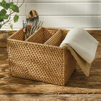 Rattan Organizer - Set of 2 Park Designs - The Fox Decor