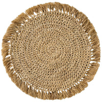 Raffia Charger - The Fox Decor