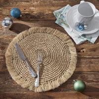 Raffia Charger - The Fox Decor