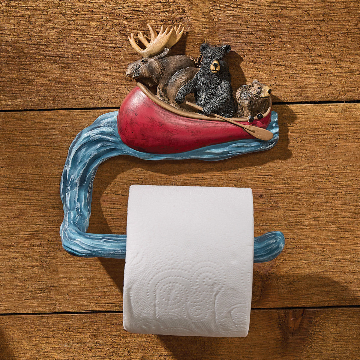 Summer Vacation Toilet Tissue Holder - Set of 2 Park Designs