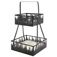 Tree Tops Two Tier Napkin Holder - Set of 2 Park Designs - The Fox Decor