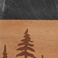 Tree Tops Marble-Wood Cutting Board & Spreader - Park Designs - The Fox Decor