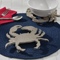 Crab Metal Trivet - Set of 2 Park Designs - The Fox Decor