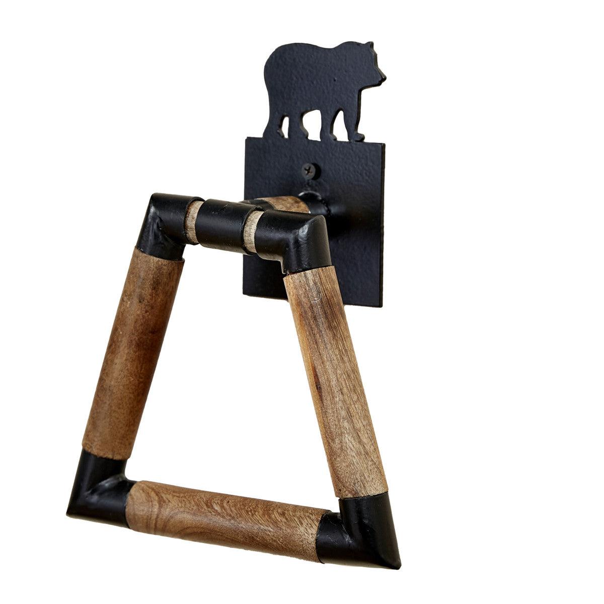 Wild Woods Bear Ring Hook - Park Designs - The Fox Decor