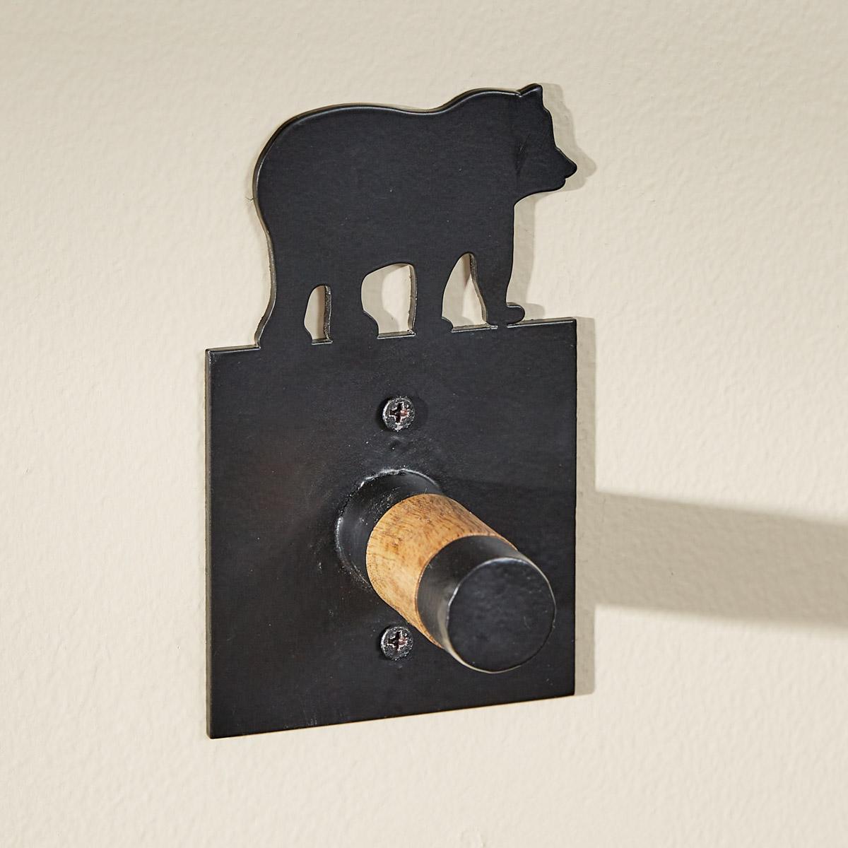 Wild Woods Bear Single Hook - The Fox Decor
