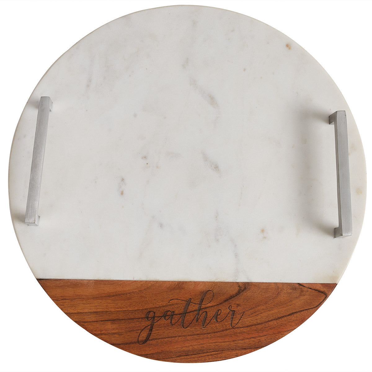 Farmhouse Wood and Marble Charcuterie Board - Park Designs