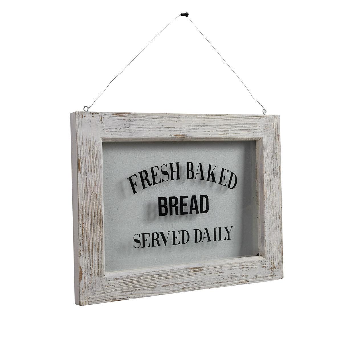 Farmhouse Framed Glass - Fresh Baked Bread Park Designs - The Fox Decor