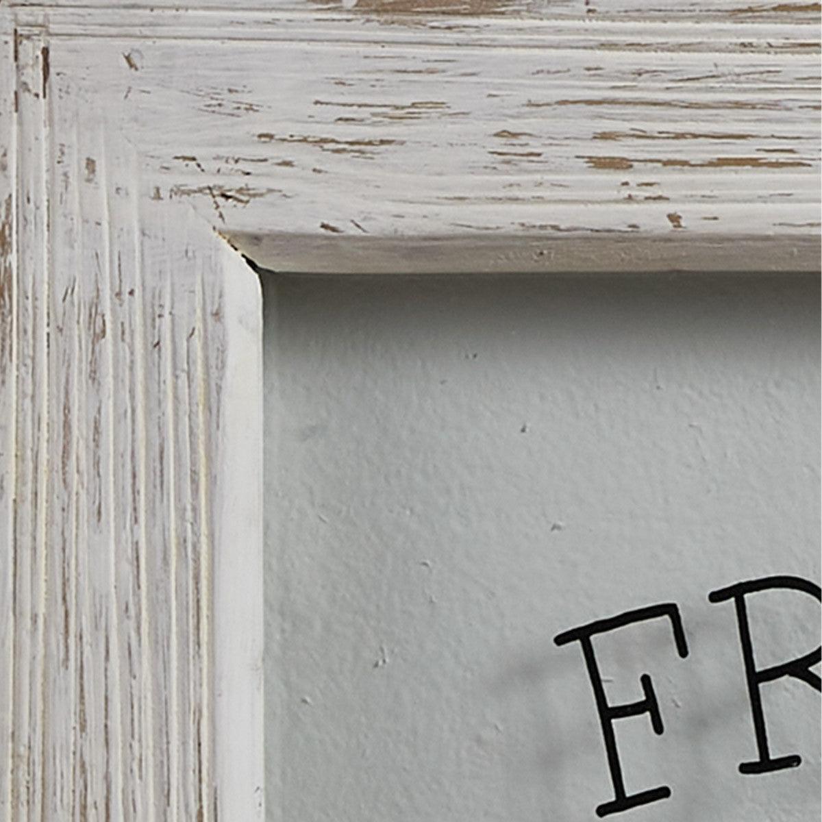 Farmhouse Framed Glass- Fresh Cut Flowers Park Designs - The Fox Decor