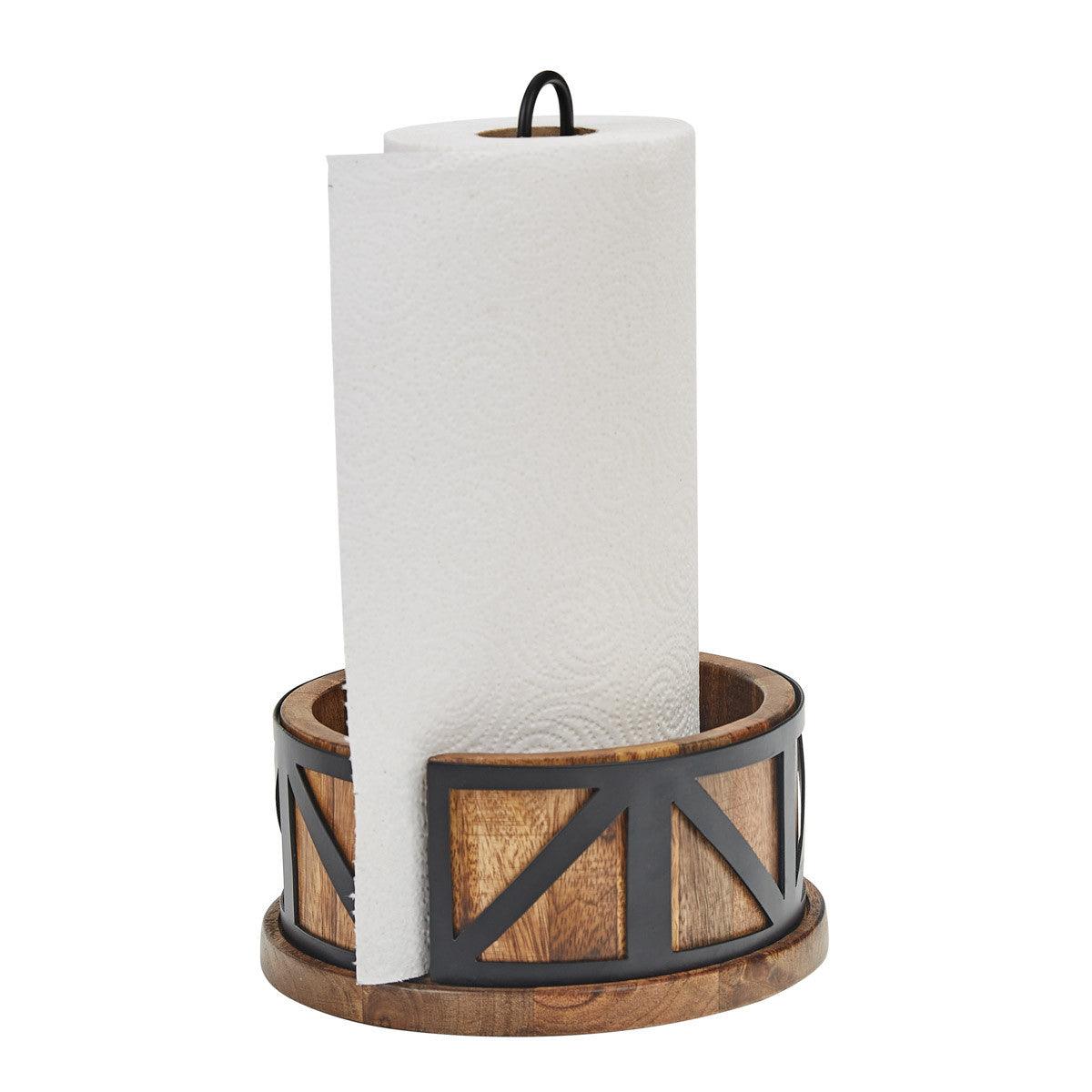 Urban Farmhouse Paper Towel Holder - Park Designs - The Fox Decor