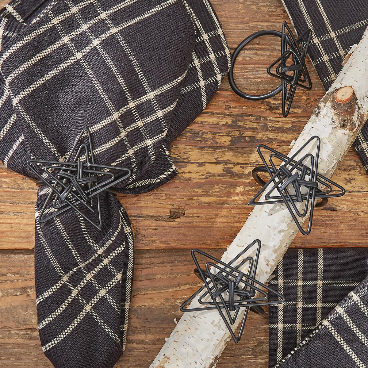 Wire Star Napkin Ring - The Fox Decor