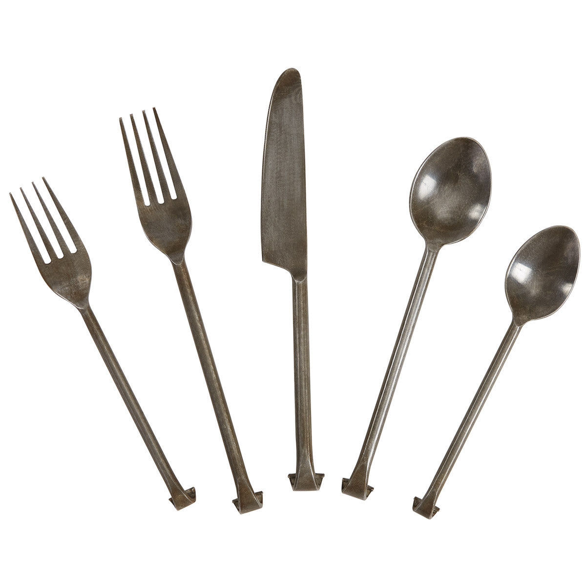 Forged Scroll Five Piece Place Setting - Park Designs