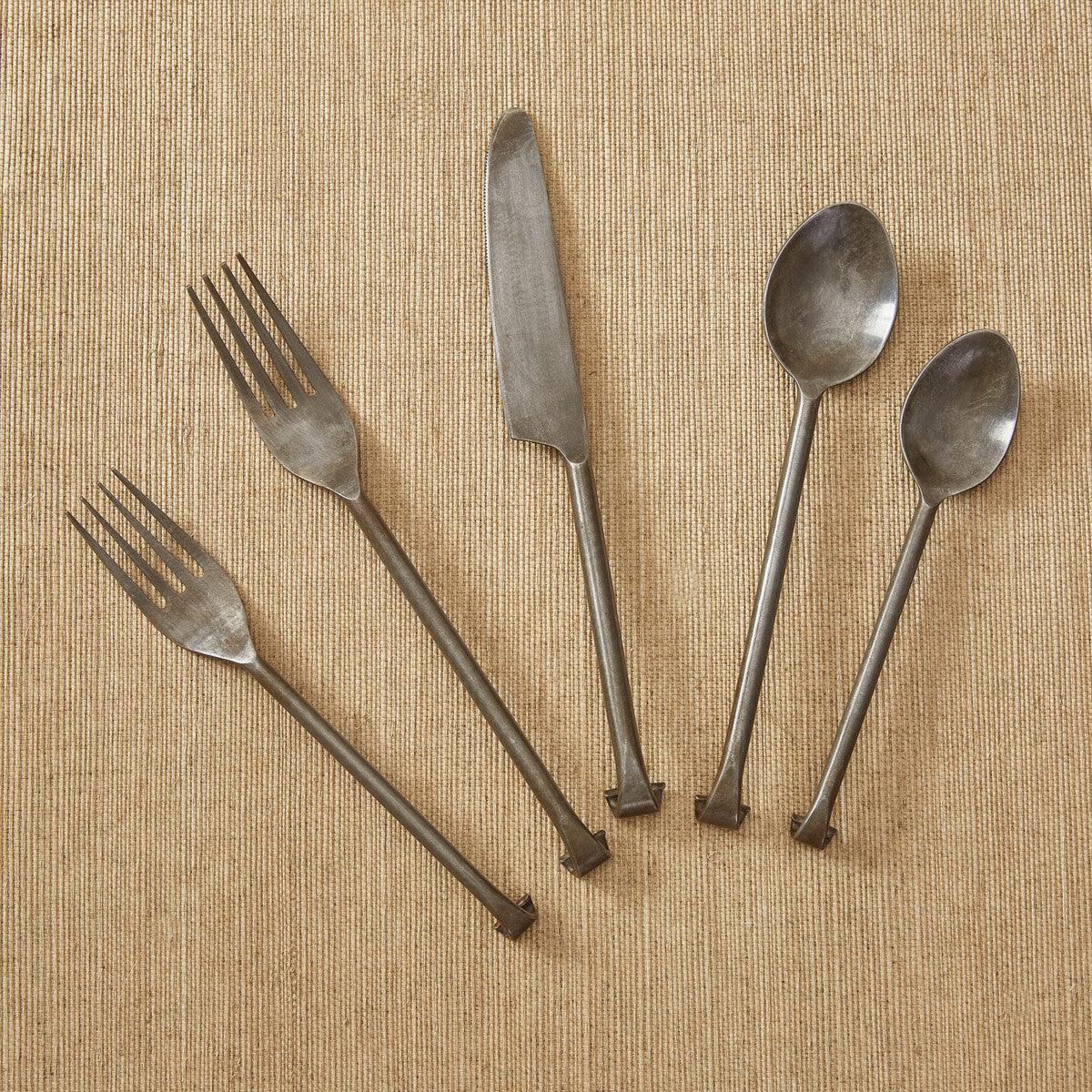 Forged Scroll Five Piece Place Setting - Park Designs - The Fox Decor