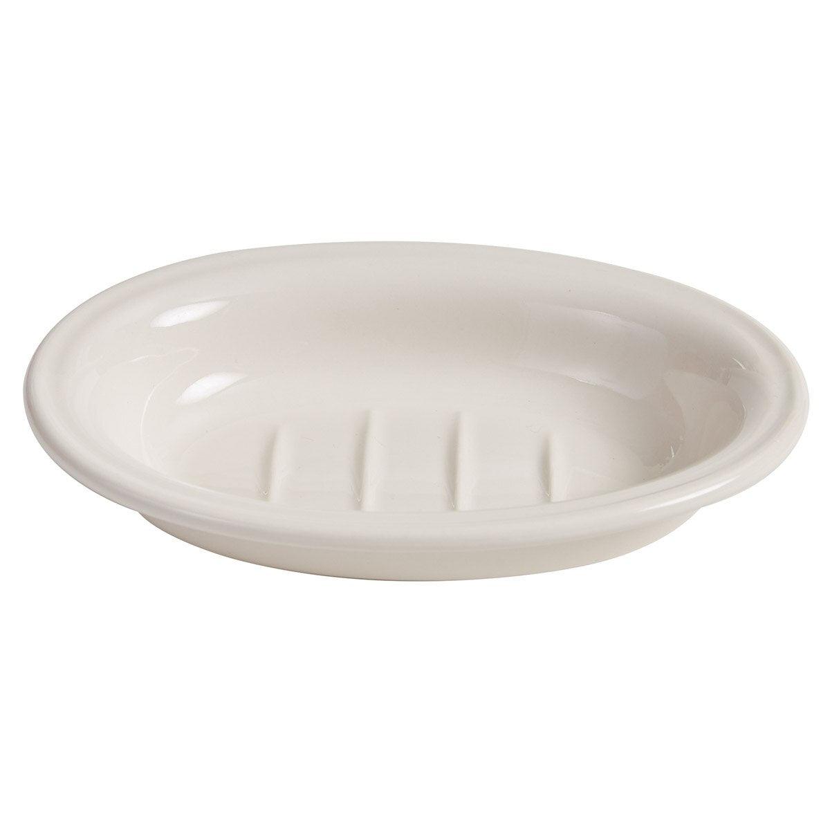 Ironstone Oval Soap Dish - Park Designs - The Fox Decor