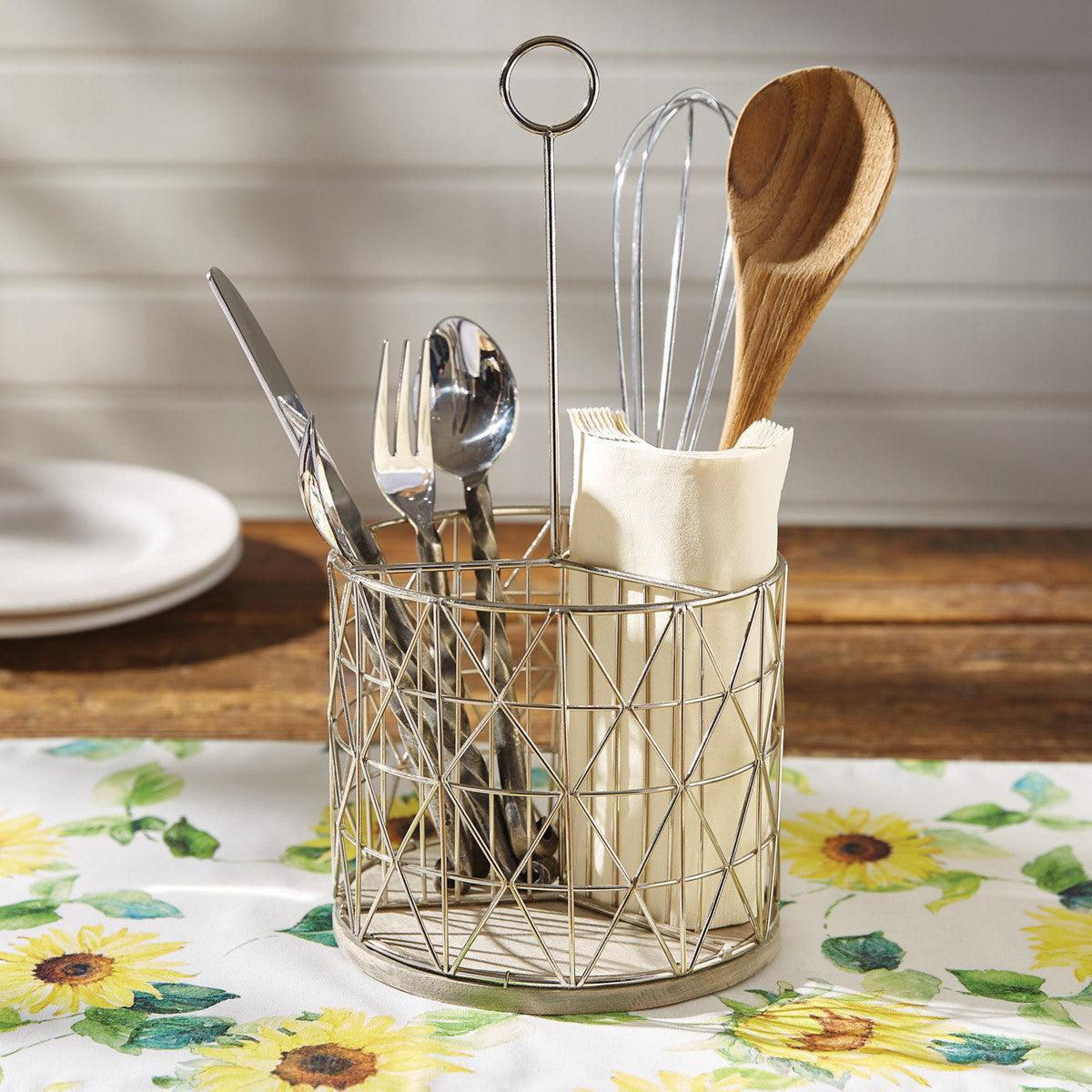 Crestwood Utensil Caddy - Park Designs - The Fox Decor