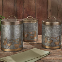 Thumbnail for Forester's Canisters - Set Of 3 - Park Designs