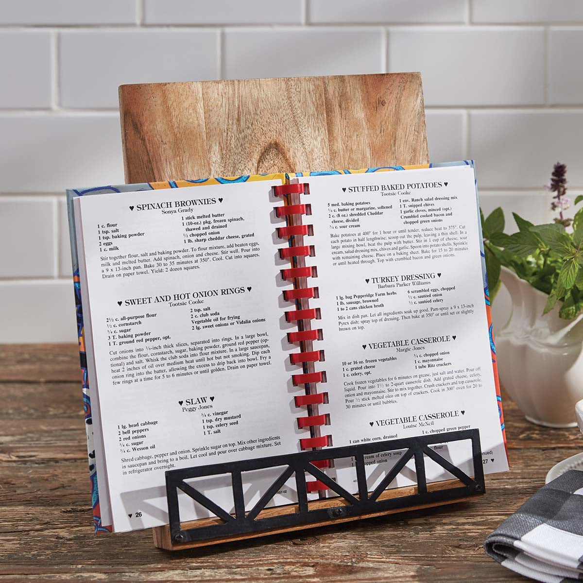 Cookbook Holder Paper Holder - Park Designs