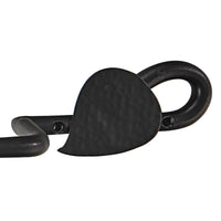 Hammered Leaf Towel Bar 16