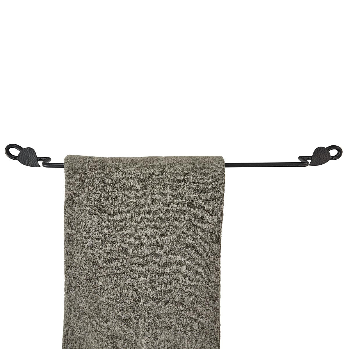 Hammered Leaf Towel Bar - 24" Park Designs - The Fox Decor
