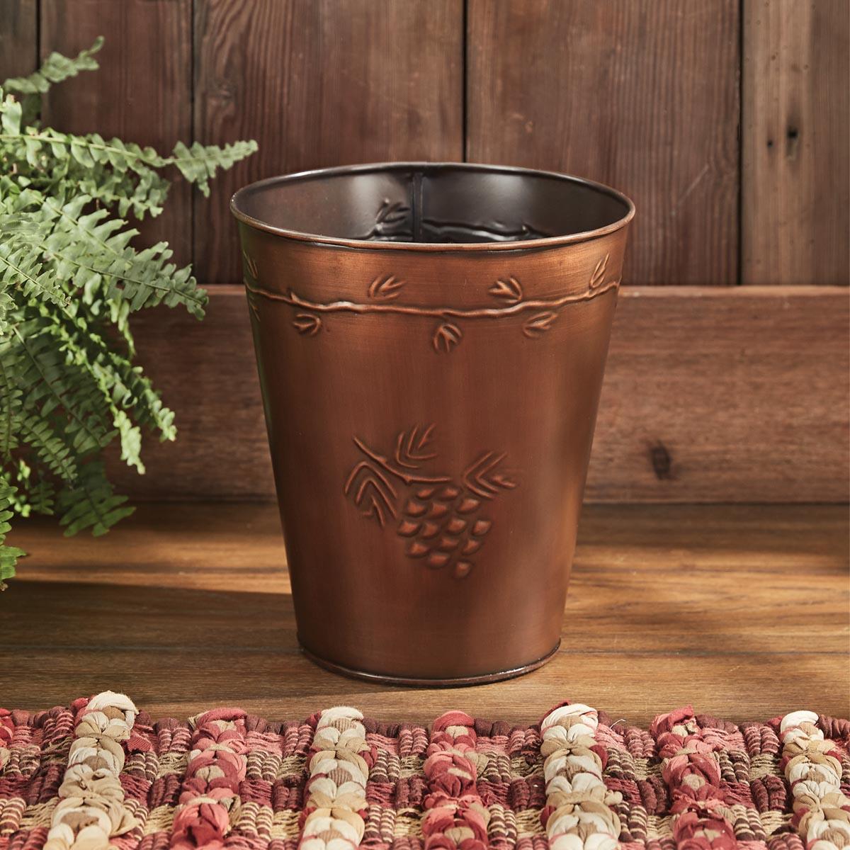 Valley Pine Waste Basket - The Fox Decor